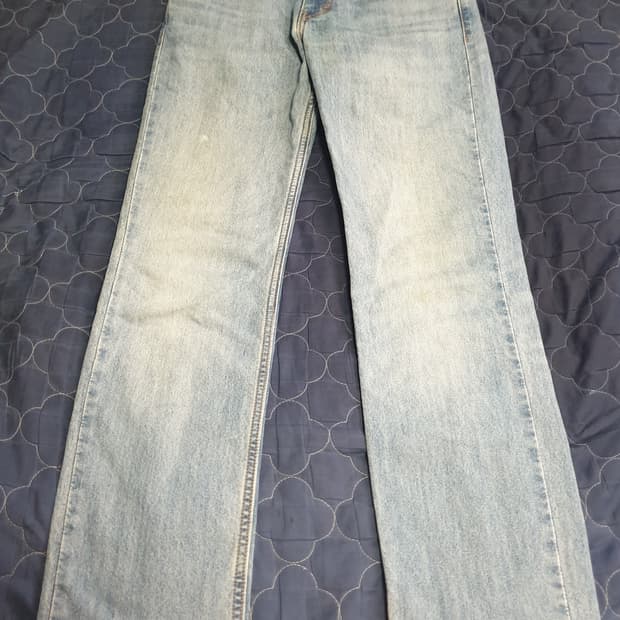 리바이스 511 슬림핏 스트레치 워싱 쿨 데님팬츠 인디고 (28)