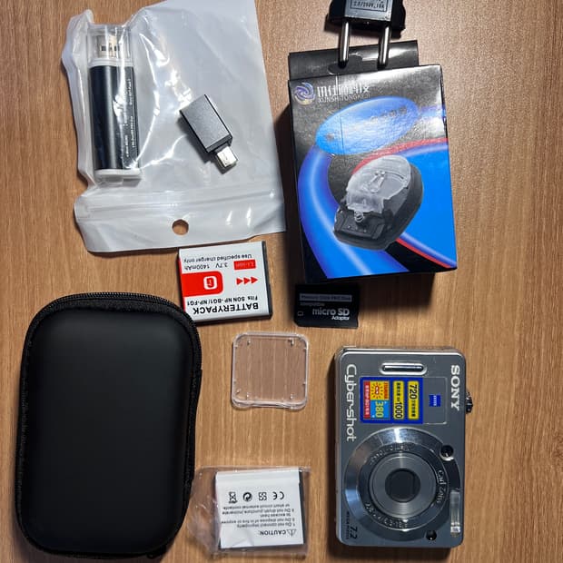 소니 사이버샷 W55 Sony DSC-W55 디지털 카메라