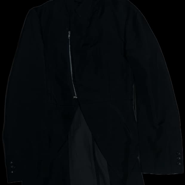 Comme des garcons homme plus 사선 지퍼 자켓