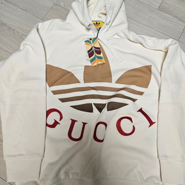 구찌 아디다스 콜라보 후드티