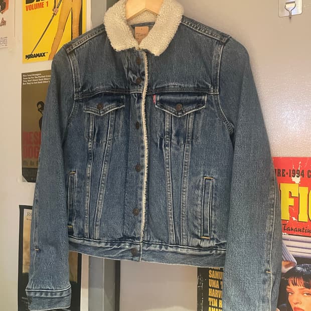 리바이스 쉐르파 데님자켓