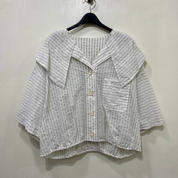 시스템 세일러카라 블라우스 82