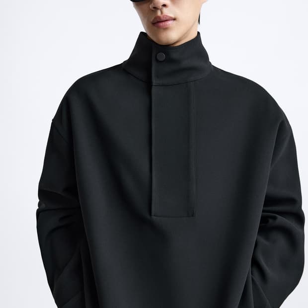 자라 스튜디오 니콜슨 캥거루 오버셔츠 xl