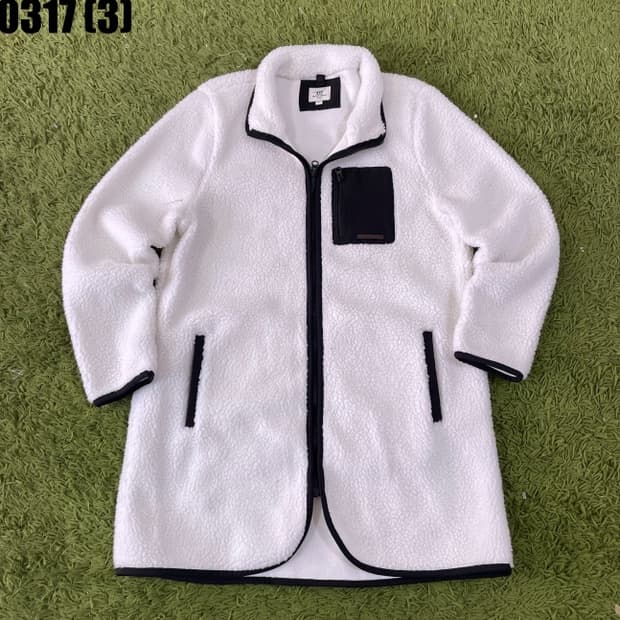 헨리코튼 플리스 롱 자켓