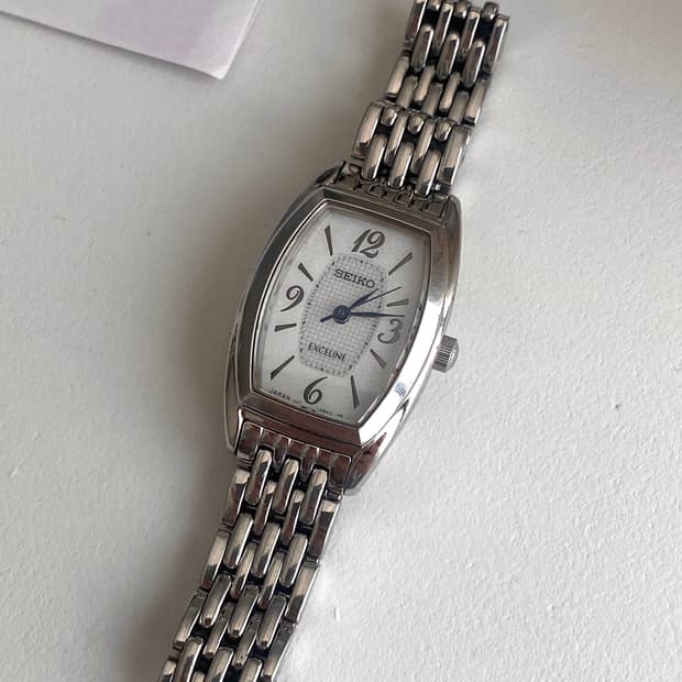 Seiko 세이코 엑셀린 솔라 토노 레이디스