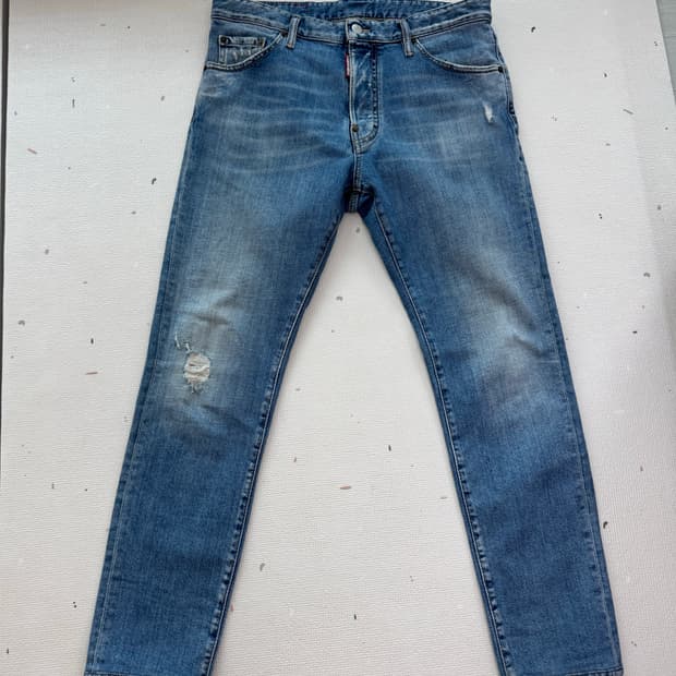 디스퀘어드2 슬림 데님진 50사이즈