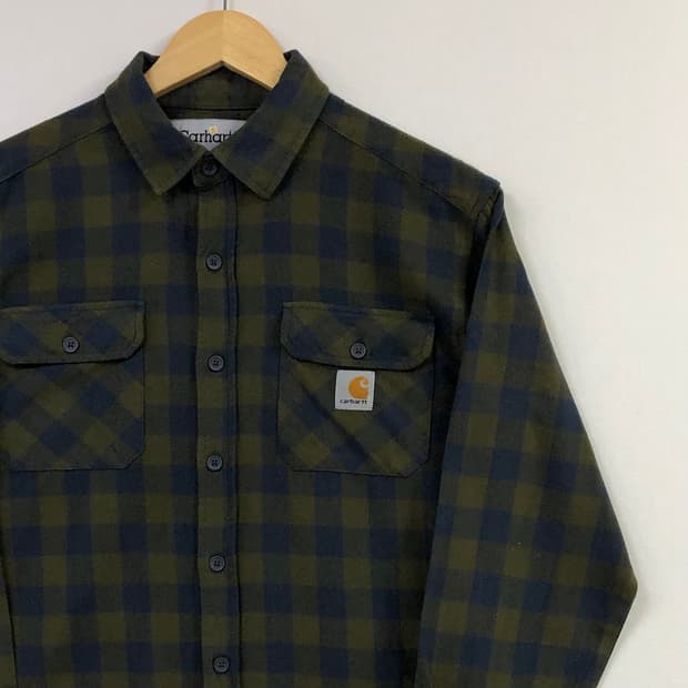 100 칼하트 체크 워크 남방