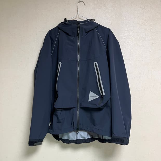 앤드원더 루즈핏 레인자켓 and wander rain jacket
