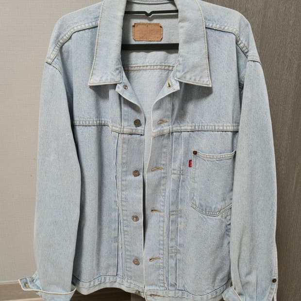 90년대 리바이스 Type1 데님자켓 EL(XL)