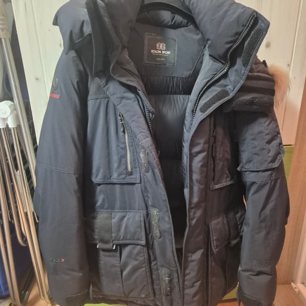 코오롱스포츠 800필 안타티카 패딩 95사이즈