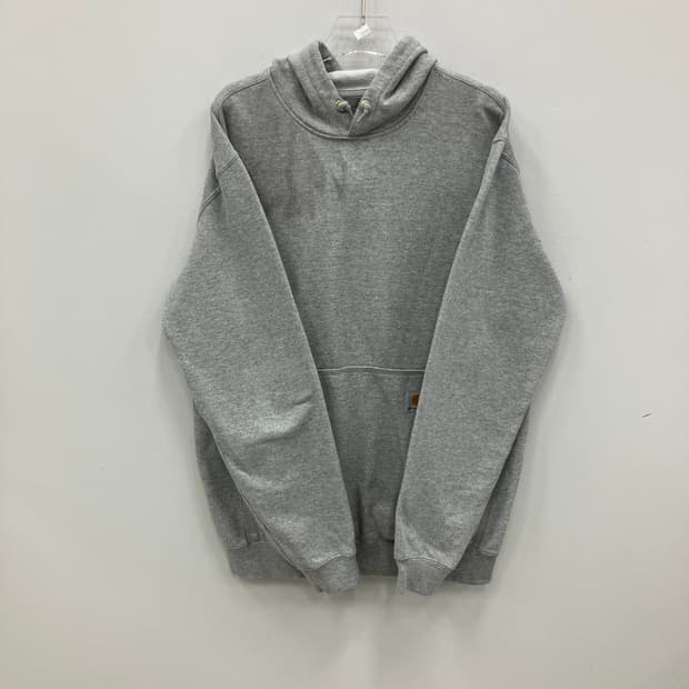 칼하트 그레이 루즈핏 후드티 M