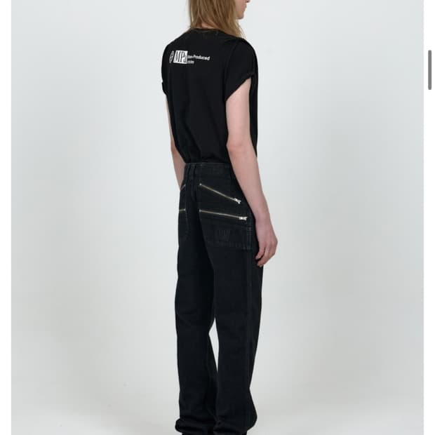 MPa SPLIT POCKET PANTS (BLACK) (M)