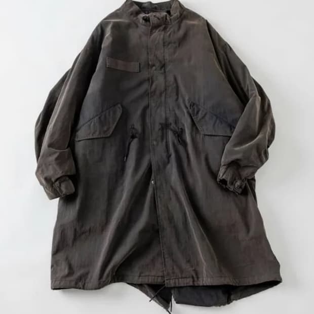 프릭스스토어 M65 피쉬테일 롱 블랙 M사이즈