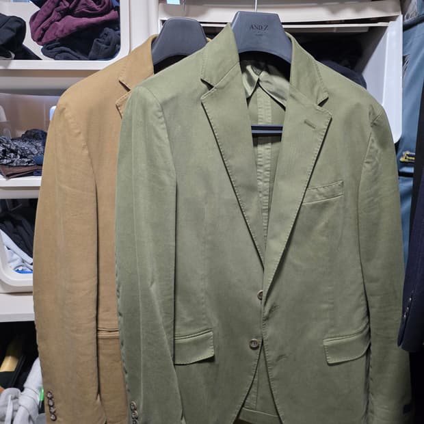 폴로 랄프로렌 치노 자켓 40r 올리브 베이지