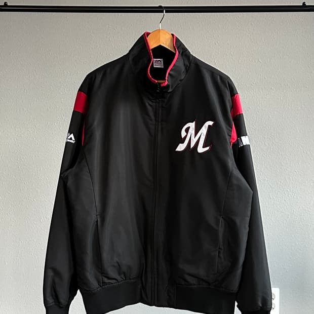 [XL]마제스틱 지바 롯데 마린스 춘계용 스타디움 자켓