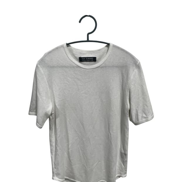 Raf Simons 00s white T 46