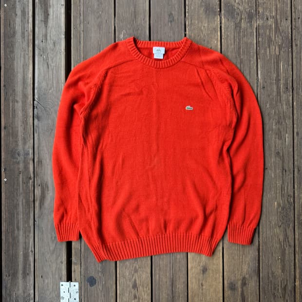 라코스테 니트 오렌지