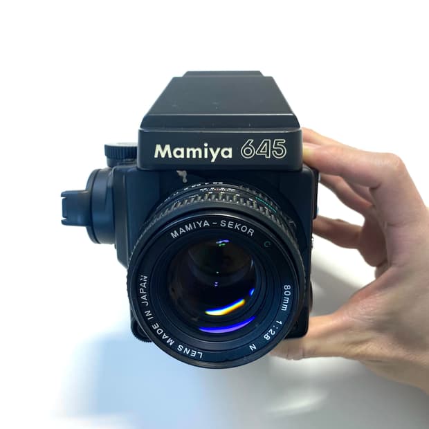 마미야 M645 Super 중형 필름 카메라