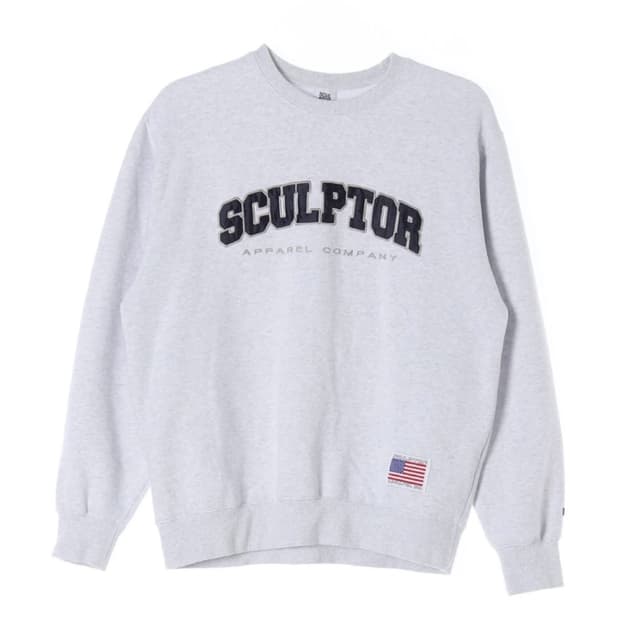 Sculptor 스컬프터 로고 레터링 맨투맨