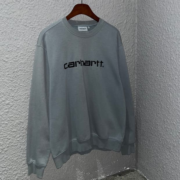 Carhartt Wip 스펠아웃 맨투맨