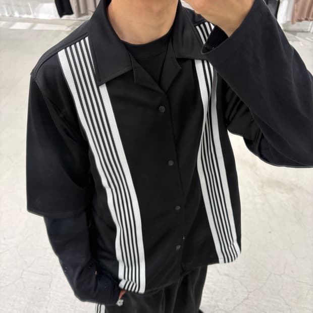X STUDIOUS TRACK S/S shirts 트랙 셔츠