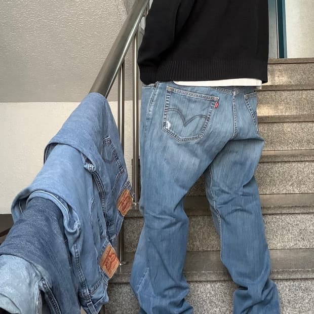 a242) 36 리바이스 559 릴렉스스트레이트