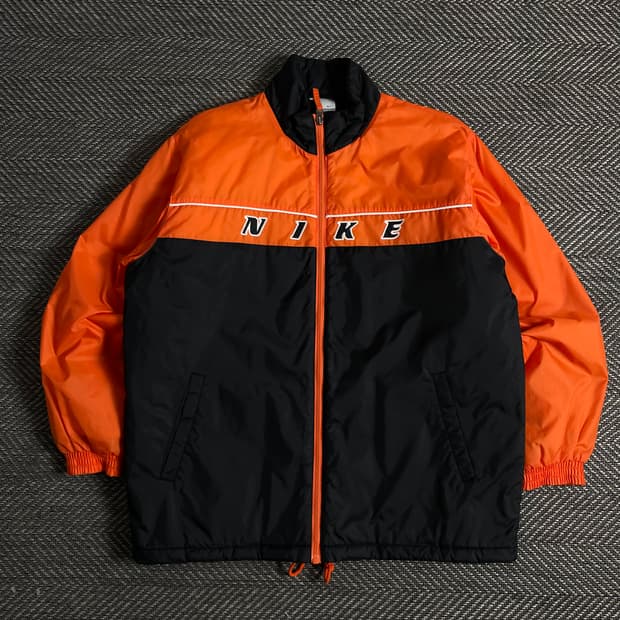 00s 나이키 올드스쿨 빅로고 박시핏 점퍼 자켓o 3274