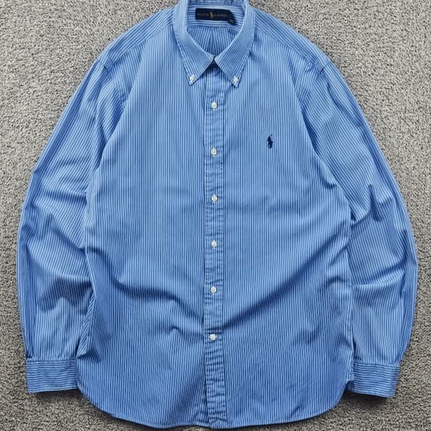 폴로랄프로렌 스트라이프 버튼다운 셔츠 ( M추정 ) / 11654