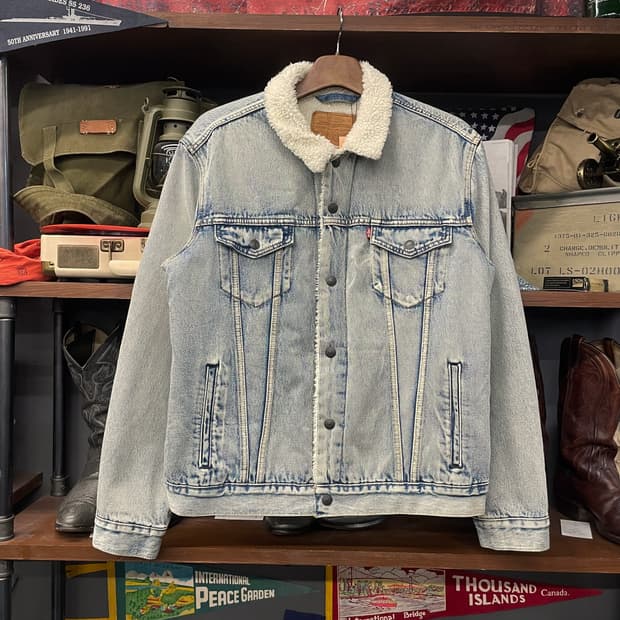 리바이스 프리미엄 타입2 쉐르파 데님 트러커 자켓