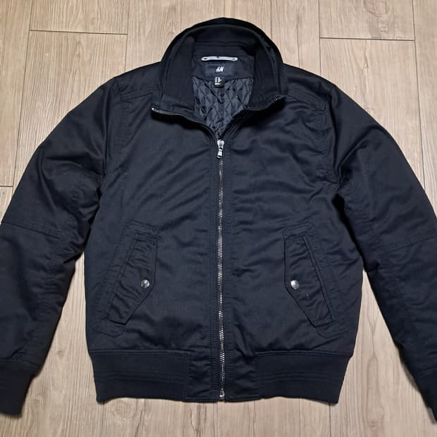 에이치앤엠 패딩 봄버자켓 남성L