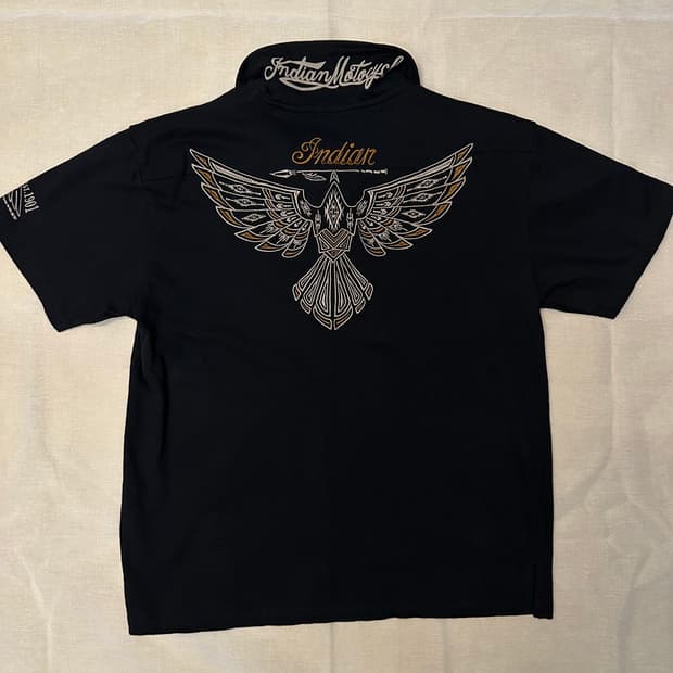 Indian Motorcycle Eagle Polo 반팔