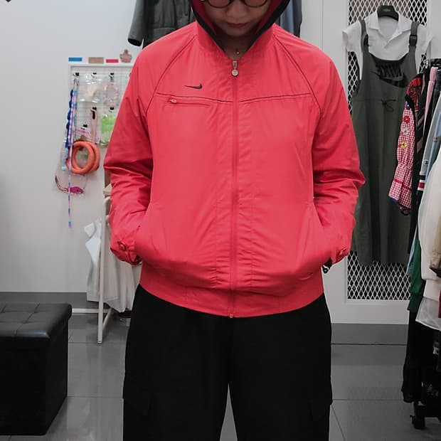 나이키 후드 바람막이 