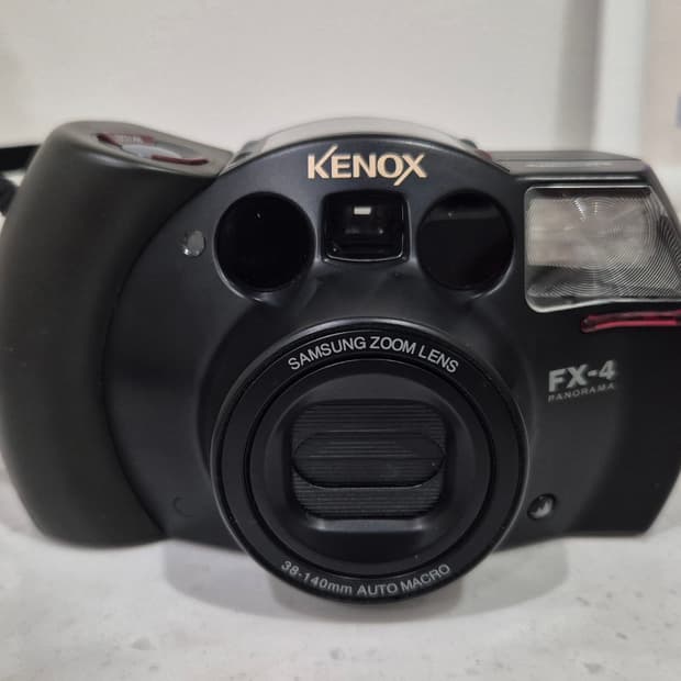 케녹스 fx4 필름카메라(새 건전지 포함)