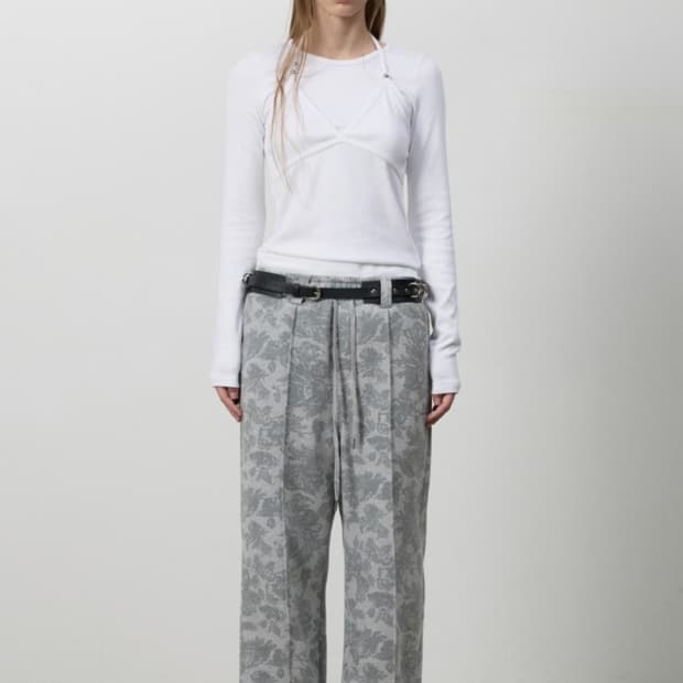 URBAN WIDE JOGGER PANTS M.GREY