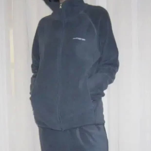 지초이 컴포트 24-006 쿨그레이 플리스 후드집업 3사이즈