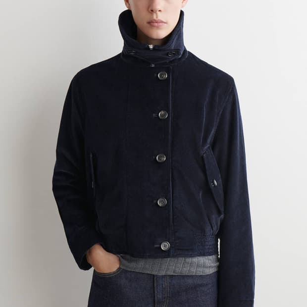 COS 코스 코듀로이 퍼널넥 재킷 (S)