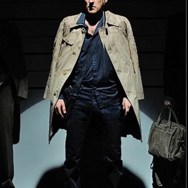 Martin margiela rain effect shirt