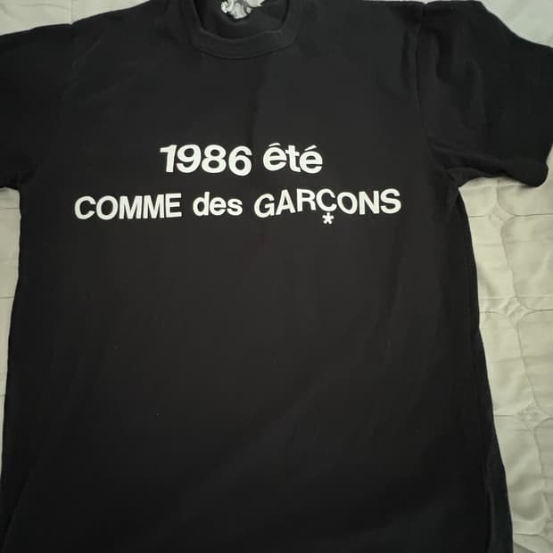 꼼데가르송 1986 cdg 프린팅 반팔