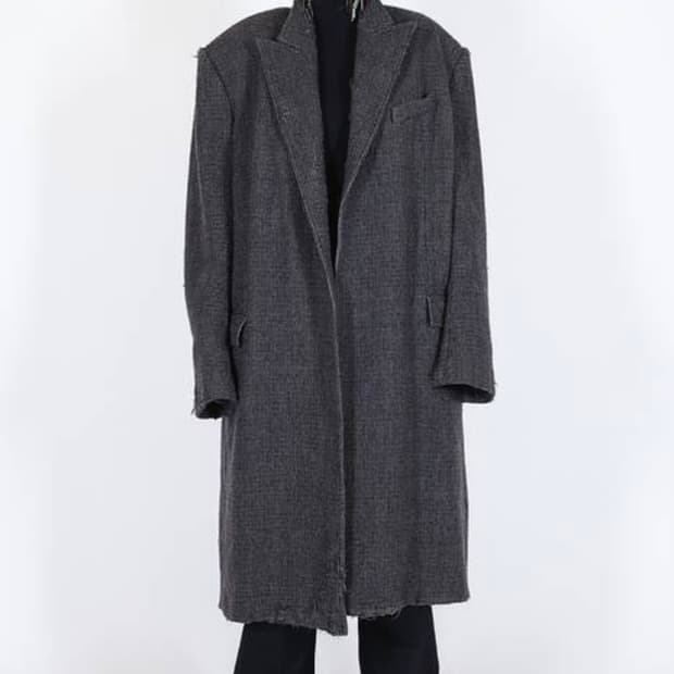 [36] 발렌시아가 디스트로이드 디스트레스드 코트