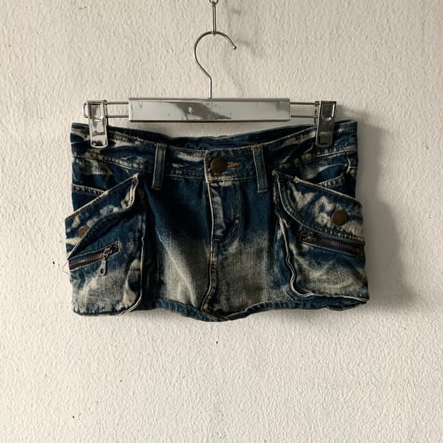Cargo y2k mini skirt