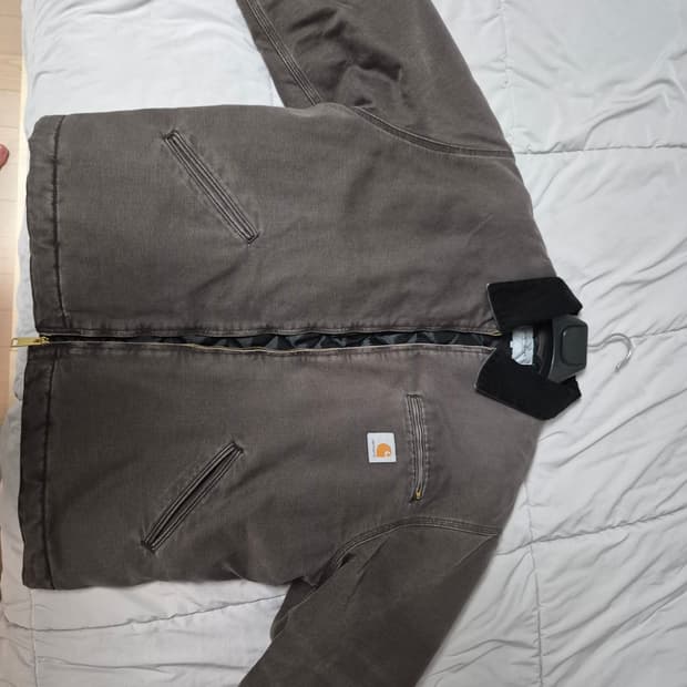 칼하트 WIP OG 디트로이트 자켓 토바코 블랙 xl