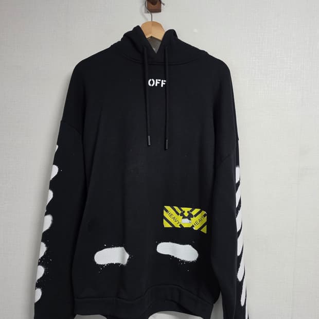 오프화이트 후드티 S