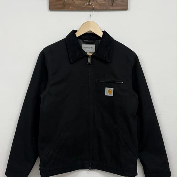 [M] 칼하트 wip 라인드 디어본 캔버스 디트로이트 자켓