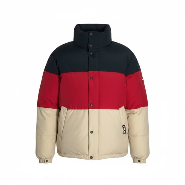 휠라 구스다운 패딩 m