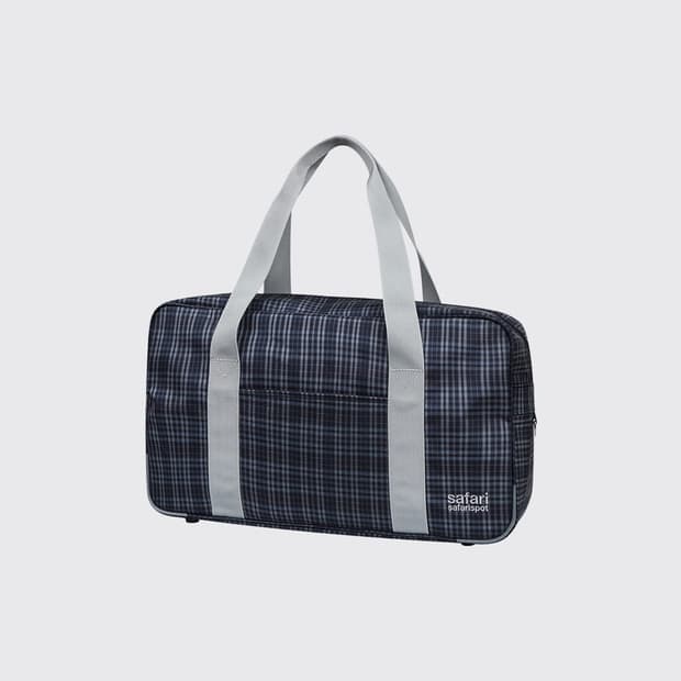 구해요) 사파리스팟 체크 스쿨백