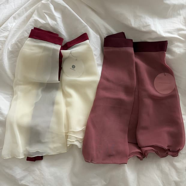 (새상품) 발레시모 쉬폰 랩 스커트