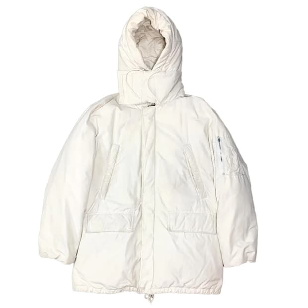 (50) Helmut lang 1999aw Astro parka whit