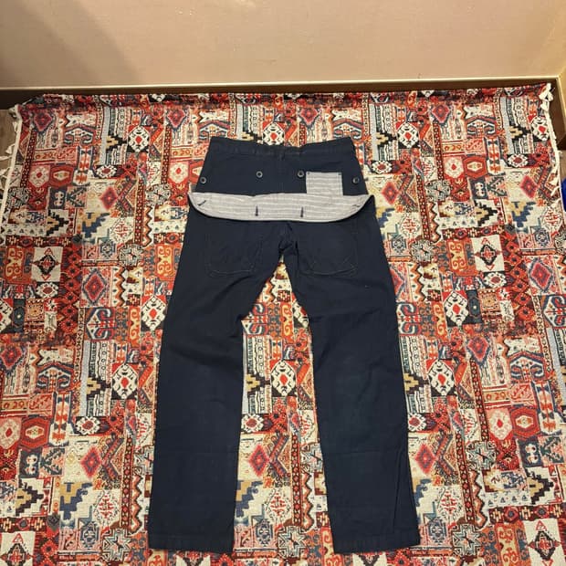 Johnbull Fatigue Detail Work Pants Navy
