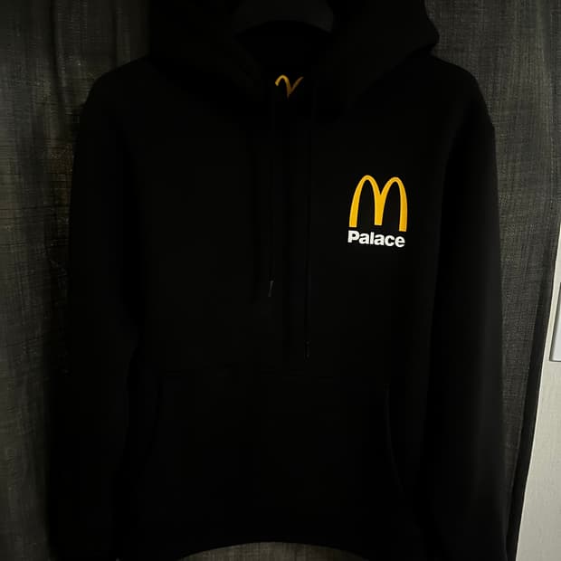 팔라스 x 맥도날드 후드티 블랙 XL