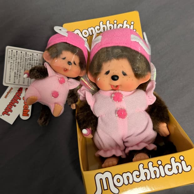 울보나비 몬치치+키링 세트